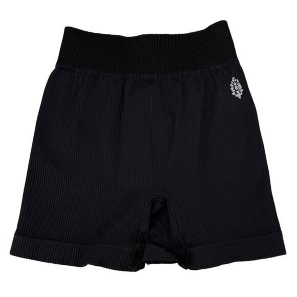 NWT FREE PEOPLE Movement Seamless Short Size XS Small Black - Picture 5 of 8